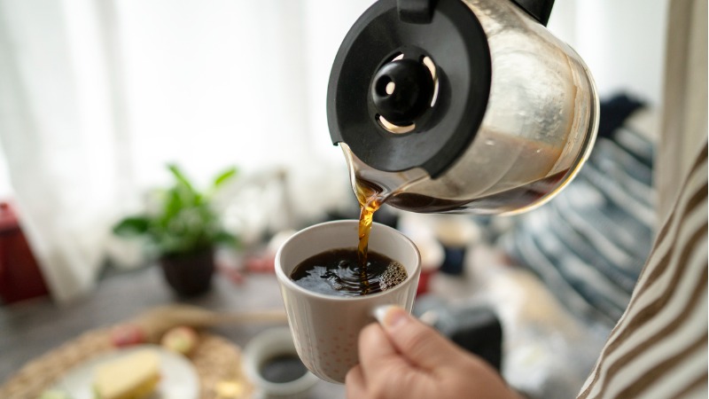 oplosmiddelen in deca koffie